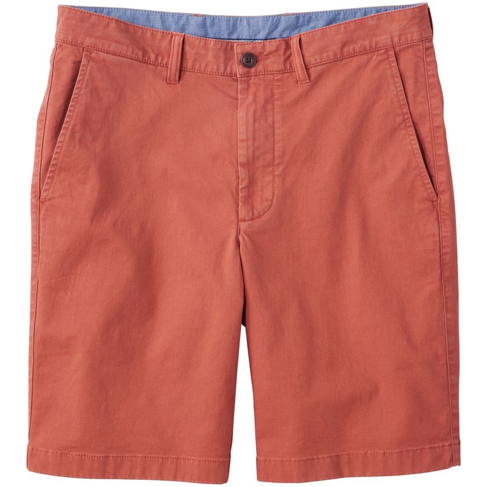 LL Bean Signature Slim Straight Canvas Shorts Men's